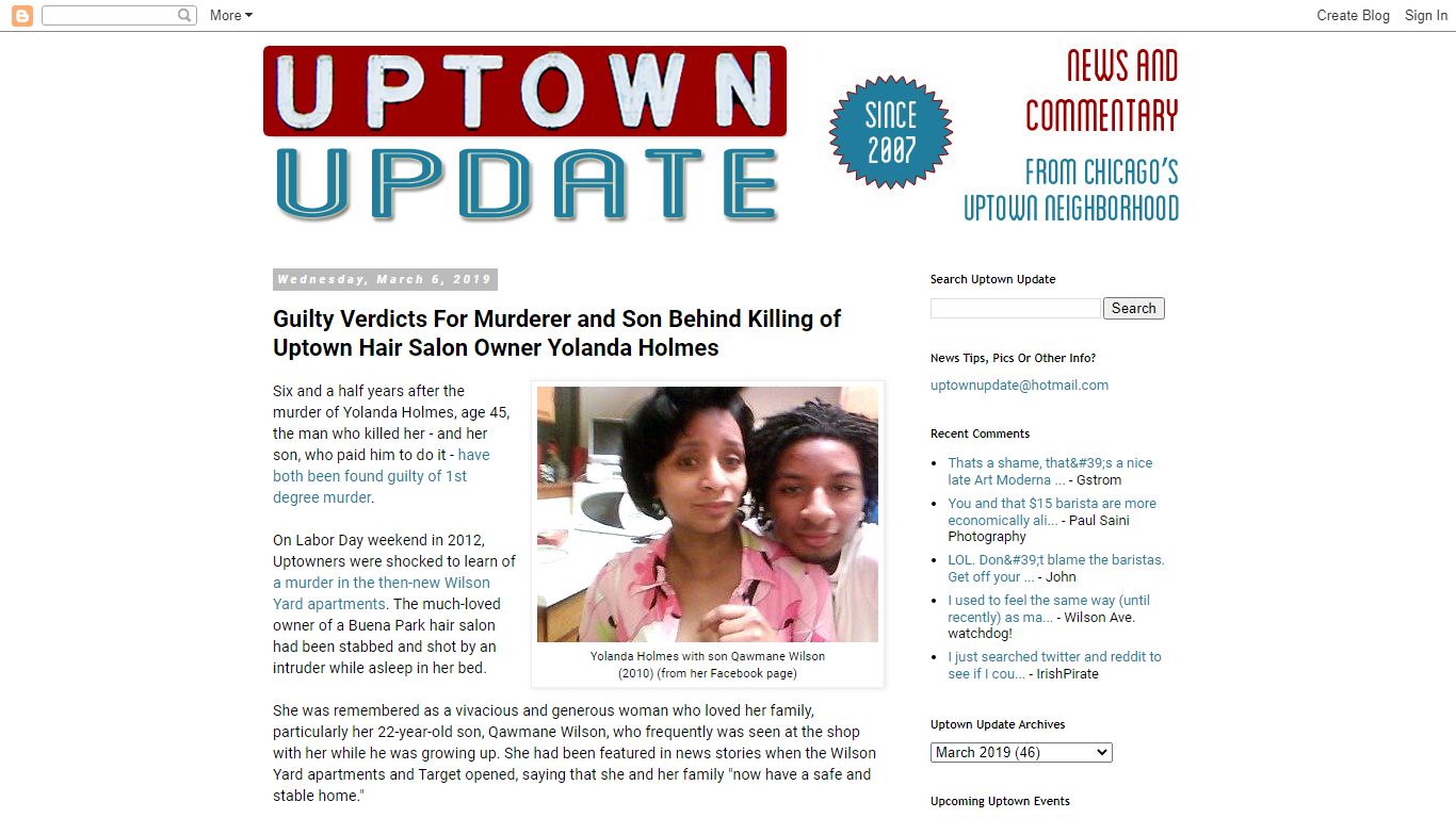 Uptown Update: Guilty Verdicts For Murderer and Son Behind ...